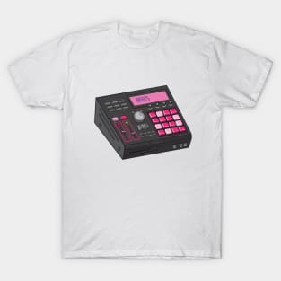 Beat Maker (Arsenic + Electric Pink Colorway) Analog / Music T-Shirt